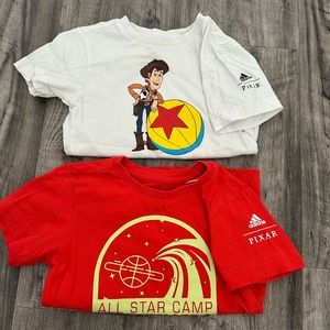 Adidas Pixar Toy Story shirts size 3T